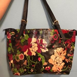 Sakroots Coated Canvas Floral Tote